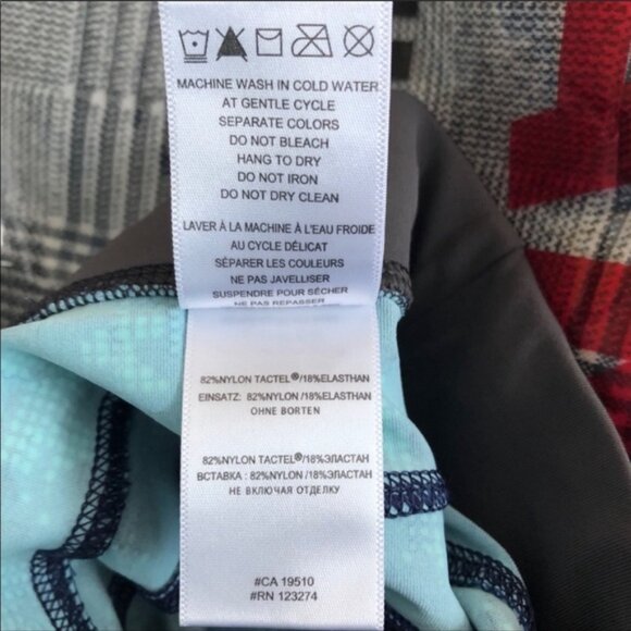 Lole High Waisted Blue Camo Pants - Picture 7 of 7